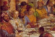 VERONESE (Paolo Caliari) The Marriage at Cana (detail) jh China oil painting reproduction
